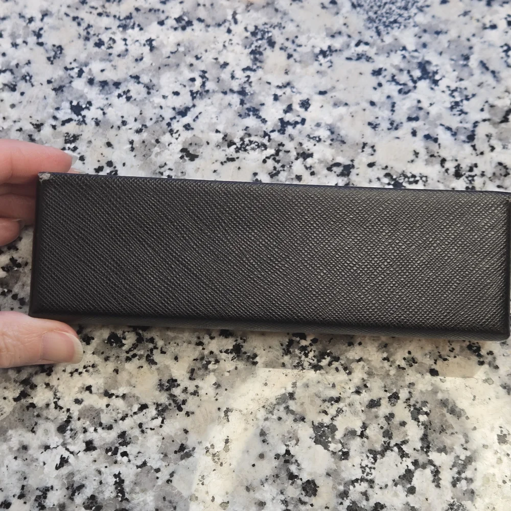 ​Prada Black Saffiano Leather Eyeglass Case